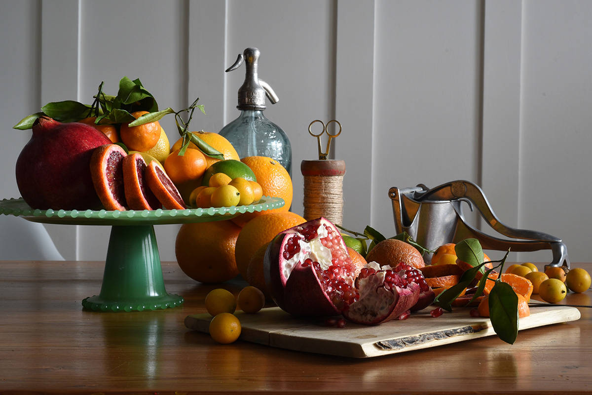 Delicious citrus fruit recipes from Chef Heidi Fink