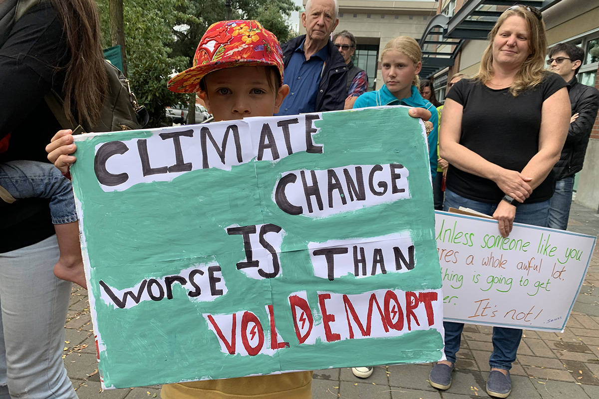 PHOTOS: Young protesters in B.C. and beyond demand climate change action