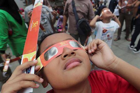 PHOTOS: Thousands in Asia marvel at ‘ring of fire’ solar eclipse
