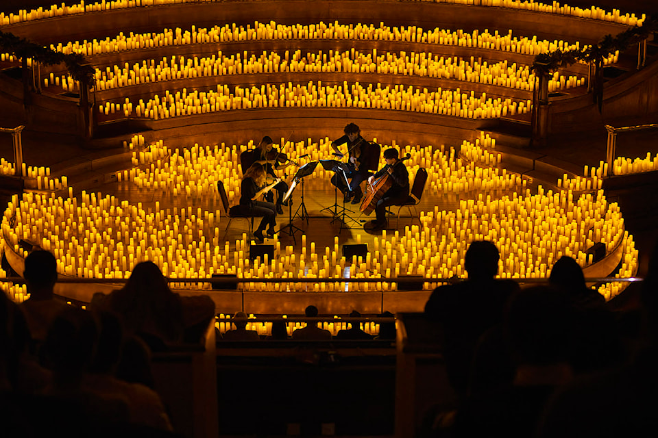 Chilliwack is the new city in Canada chosen by Fever, a global live-entertainment discovery platform, to host the Candlelight concerts. They take place Oct. 27, Nov. 3 and Dec. 13, 2024 at the Chilliwack Cultural Centre.