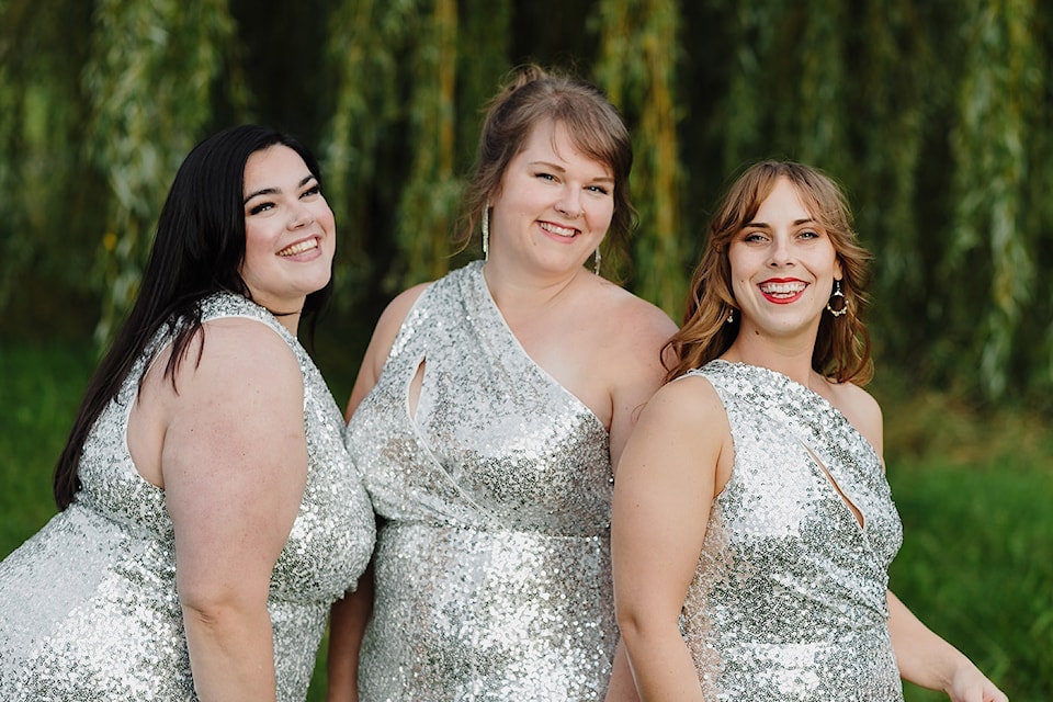 The Maybelles – Alexis Beer, Brittany Sovereign and Katrina Barson – will perform their 'Oh, What a Night' shows Nov. 30 and Dec. 1, 2024 at the Chilliwack Cultural Centre.