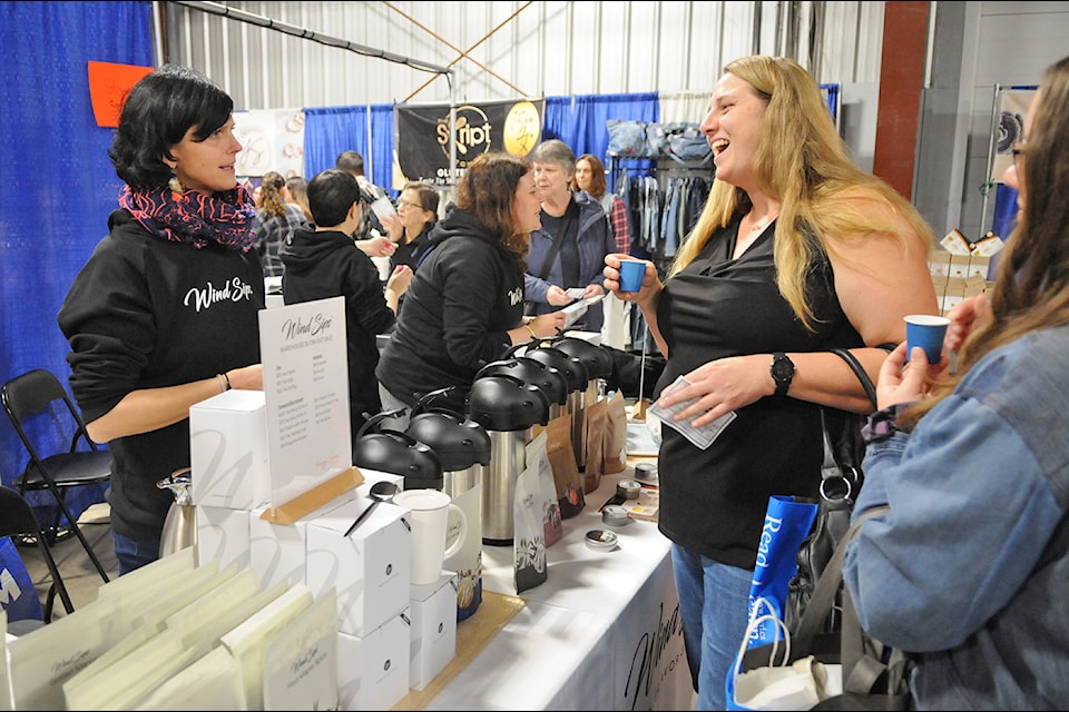 There were 150 booths at the Fraser Valley Women's Expo at Chilliwack Heritage Park on Saturday, Oct. 26, 2024. 