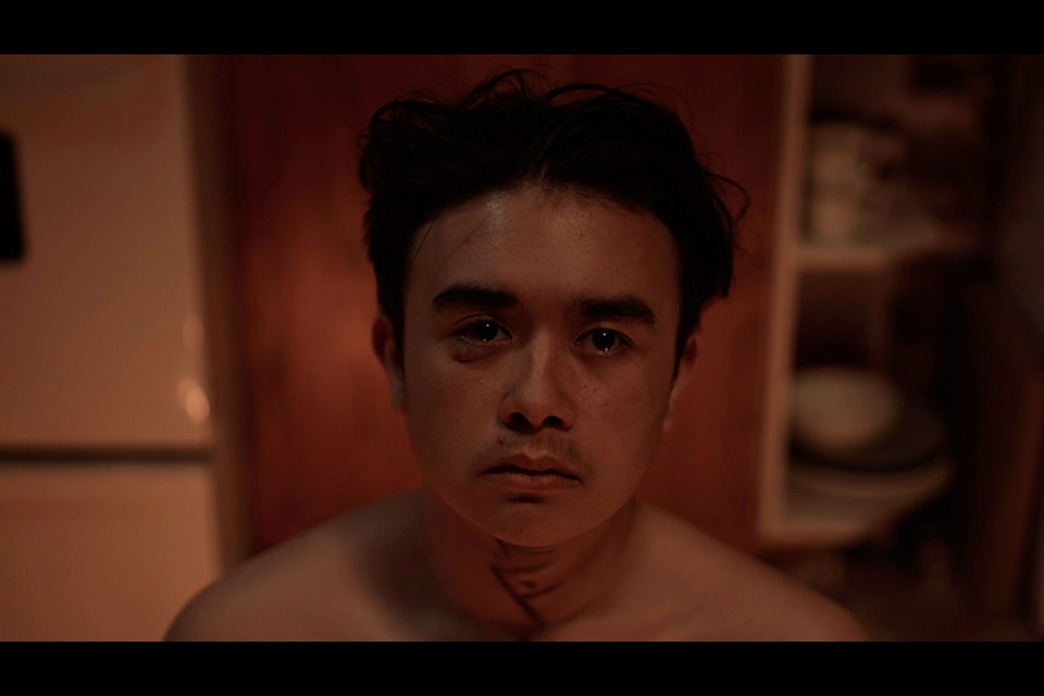A scene from film 'Rat King' by G.W. Graham Secondary School students. 
