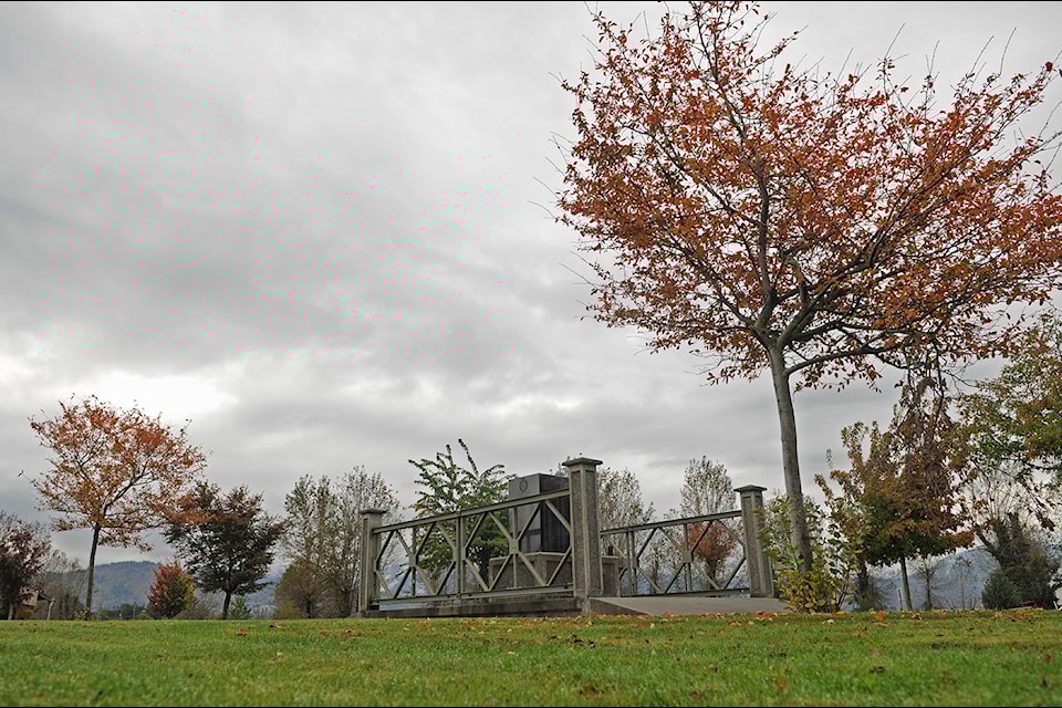Sapper Park is seen on Young Road in Chilliwack on Oct. 23, 2024.