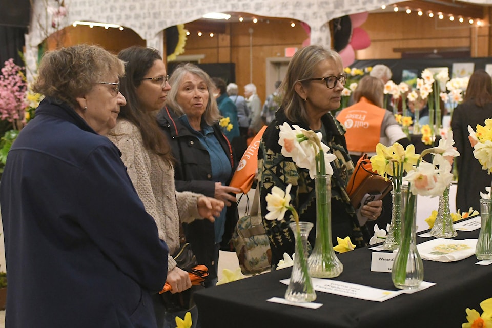 The Bradner Flower Show runs April 11 to 13, 2025 at Bradner Hall in Abbotsford. 