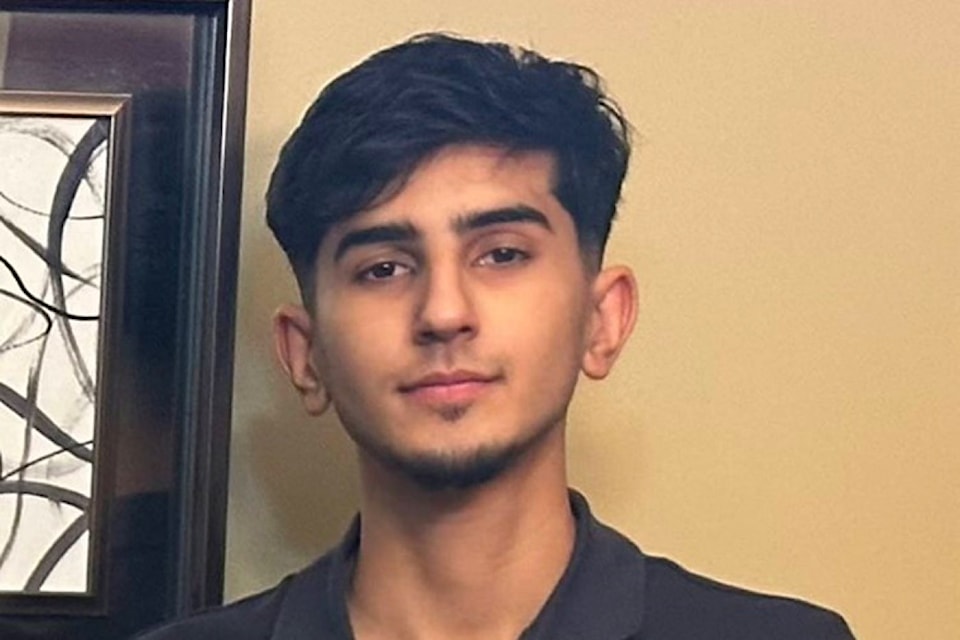 The body of 22-year-old Hamza Fazil of Surrey was found inside a vehicle that went up in flames on July 27 in the 52100 block of Cheam Road in Popkum, near Chilliwack. 