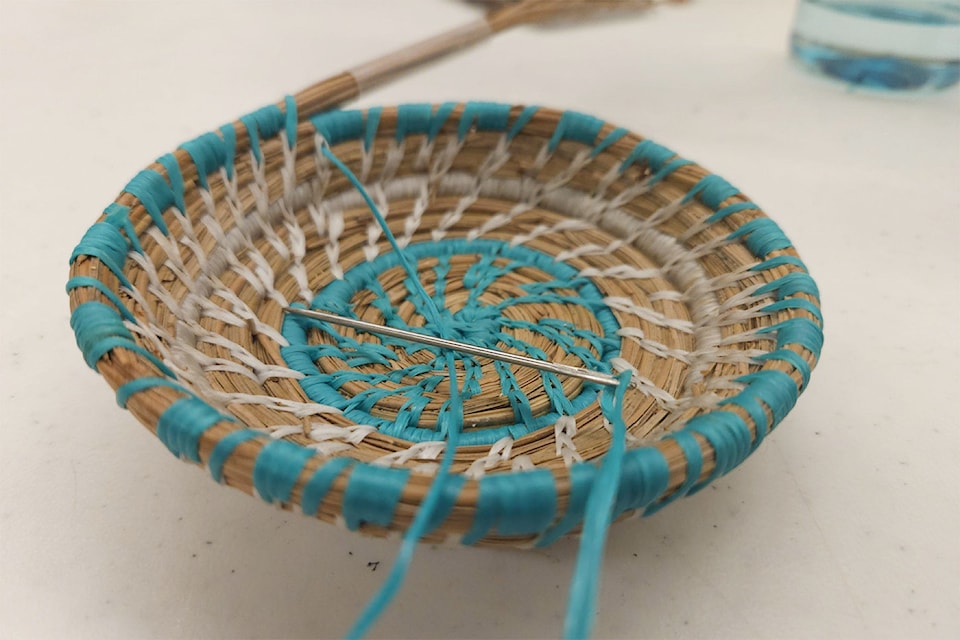 'Pine Needle Basket Weaving' will teach folks how to make a six-inch basket in the traditional Indigenous art of basket weaving.