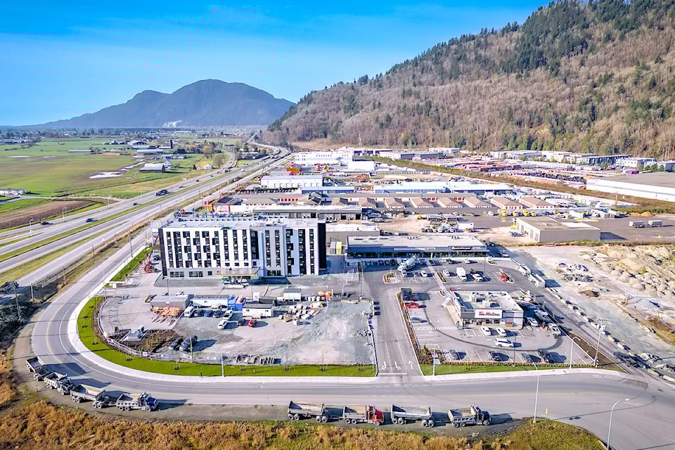 Canco Gas station and convenience store sign lease to join the Marriott hotel. 