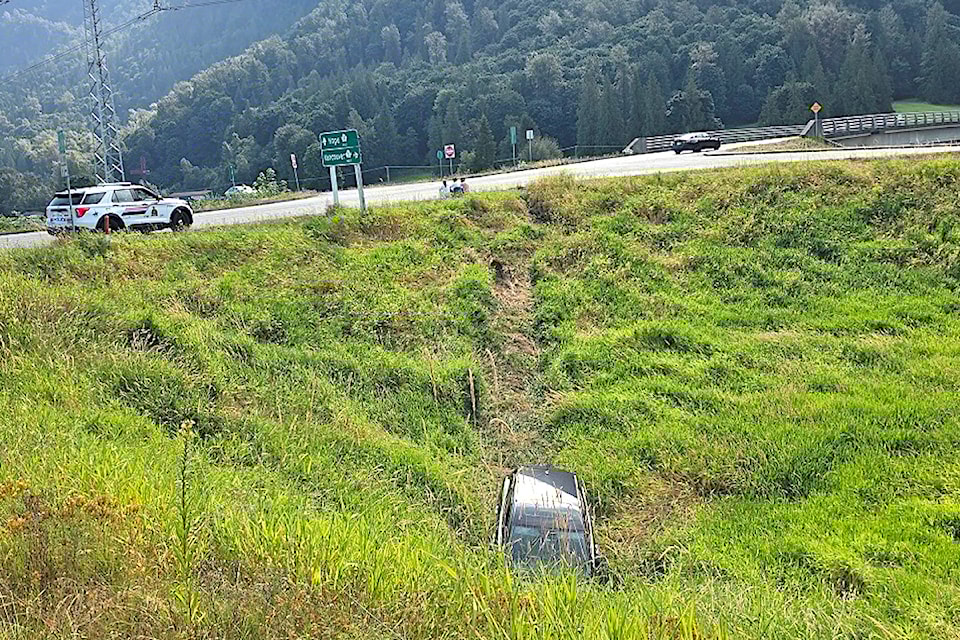Two crashes on Highway 1 near Popkum netted fines. 