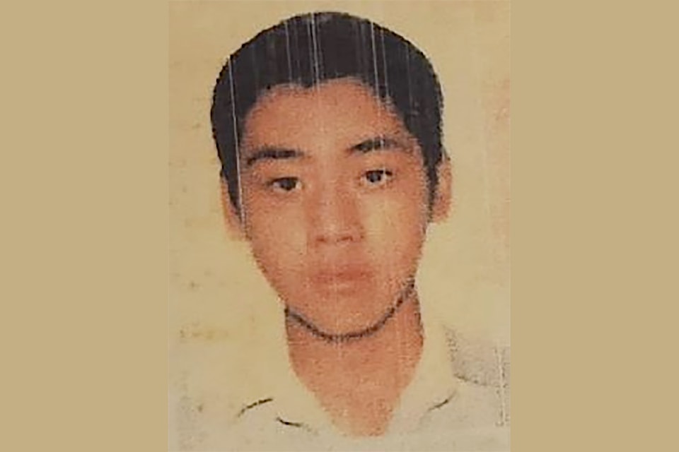 Missing person photo