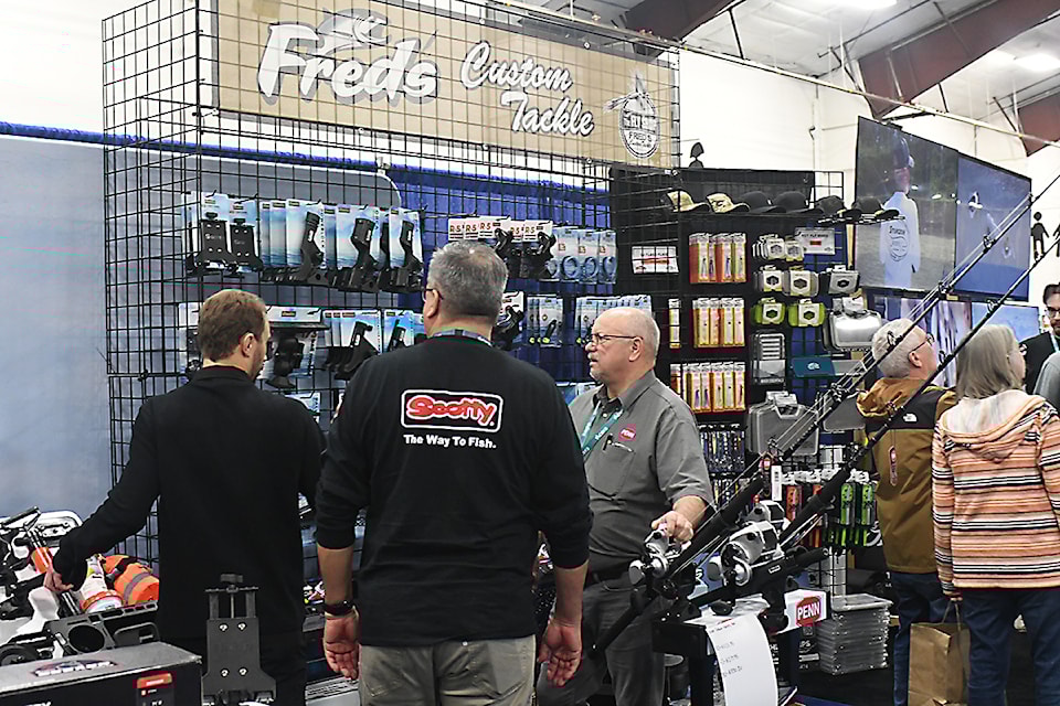 Folks take in the BC Sportsmen’s Show at Abbotsford’s Tradex on Friday, March 7, 2025.