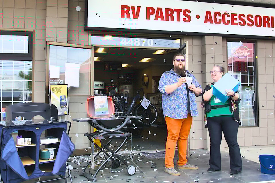 Folks take in a previous summer kick-off event at O'Connor RV. 