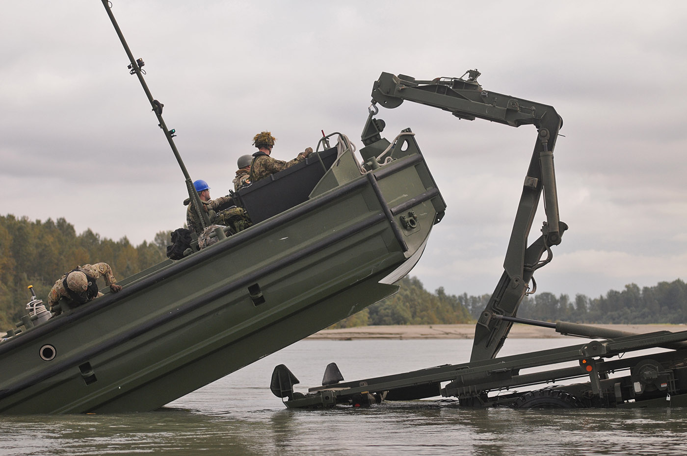 PHOTOS: Fraser River in Chilliwack 'optimal' swift-water training site for military
