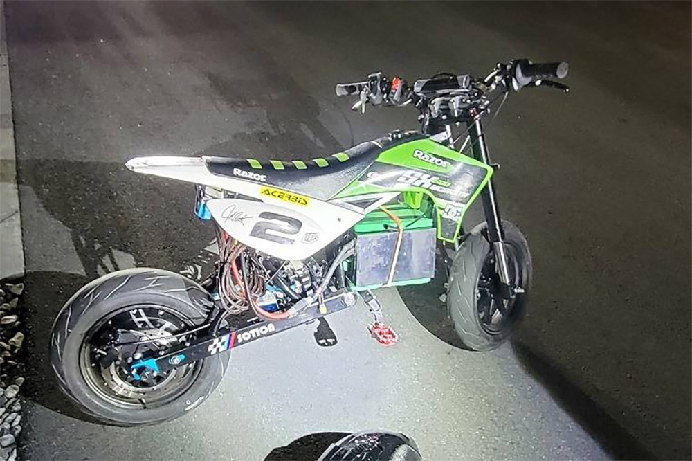 Electric motorcycle impounded, 1 arrested for erratic driving in Chilliwack