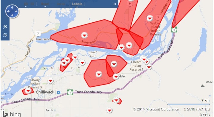 17531chilliwackOutageMap