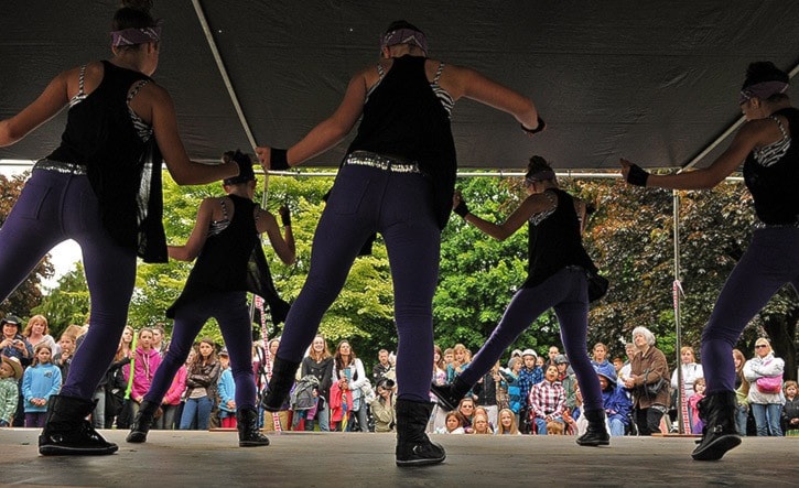 Dancers perform during Yarrow Days last year. JENNA HAUCK/ PROGRESS FILE