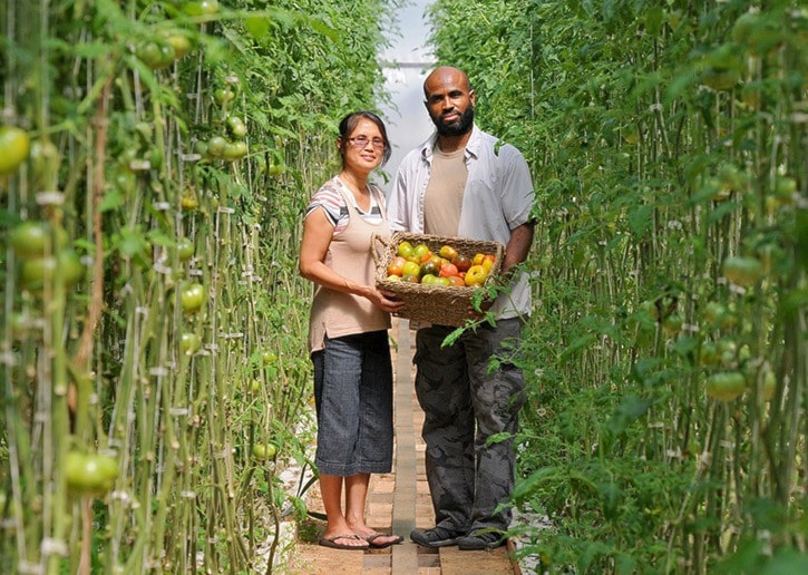Analiza and Michael Allen are the owners of GBE Organic. JENNA HAUCK/ PROGRESS