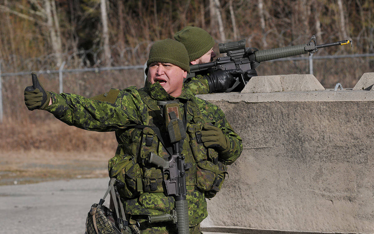 B.C. reservists gather for military communications training in Chilliwack