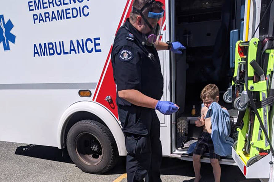 Children suffer swollen eyes, burns while playing at Lower Mainland spray park