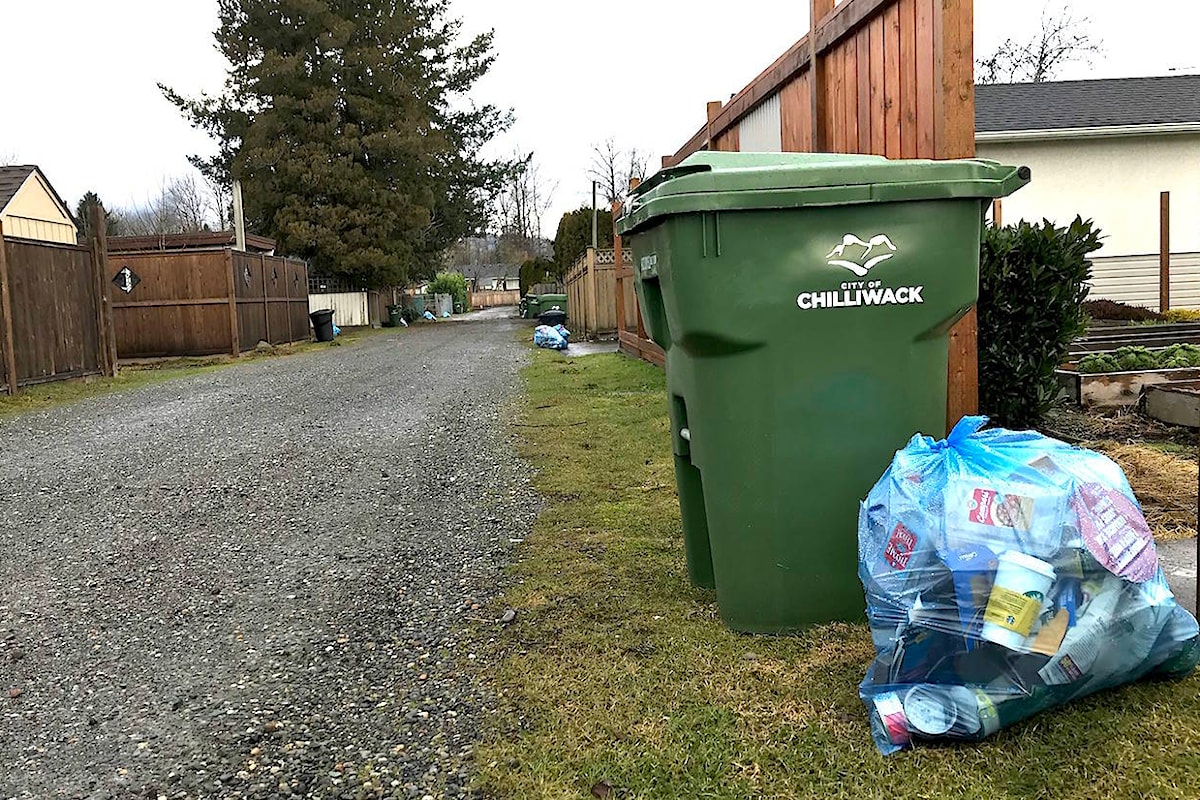 Changes Made To Garbage Collection Schedule In Chilliwack For The
