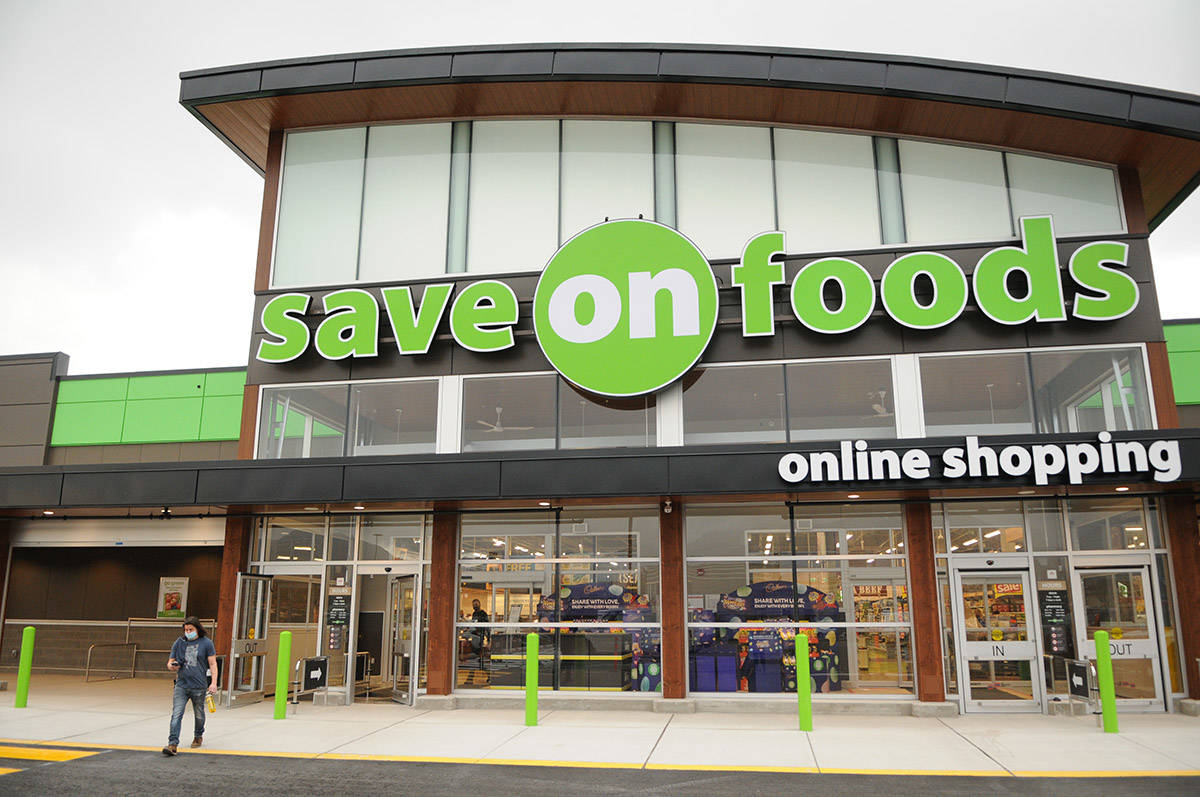 Chilliwacks newest Save-On-Foods location at Cottonwood Centre on Luckakuck Way will be opening on Thursday, March 4, 2021. (Jenna Hauck/ Chilliwack Progress)