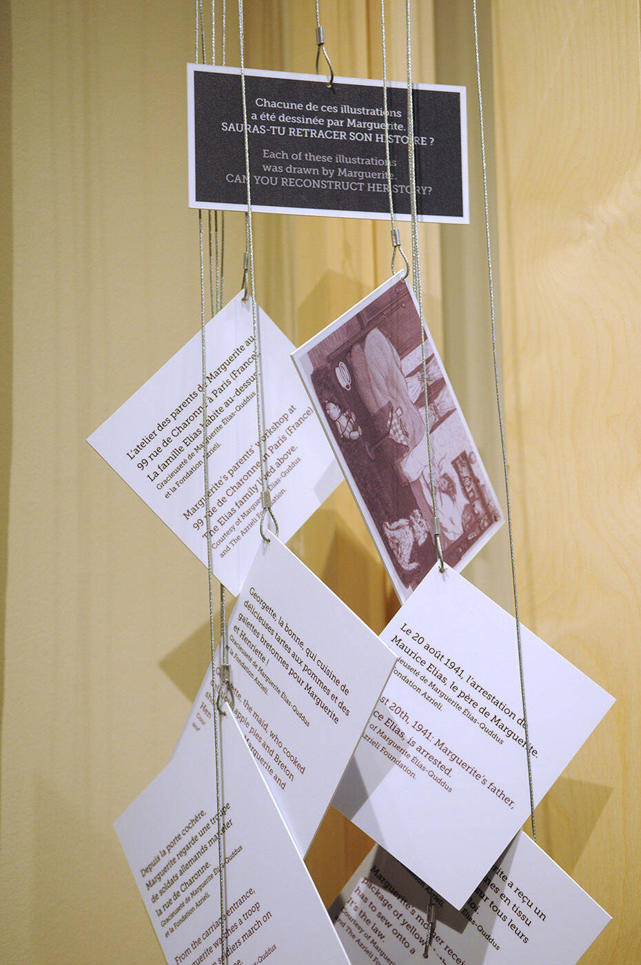 There are several pieces for children to touch and feel in the interactive exhibition Tell Me A Story! Youth Literature and the Holocaust at the Chilliwack Museum . (Jenna Hauck/ Chilliwack Progress)
