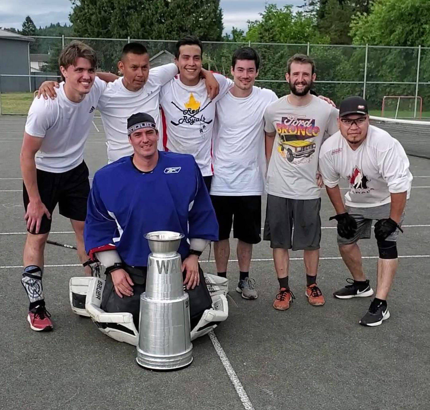 The winners of the inaugural Wackdis Cup tournament. (Submitted)