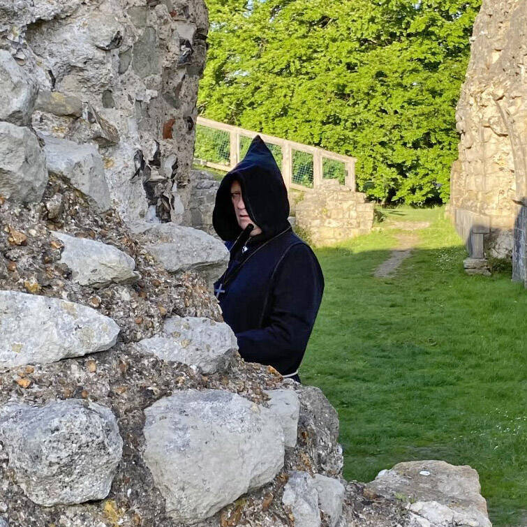 British/Canadian composer Roland Bryce will play solo flute and narrate the musical drama Portinari and the Black Monk as the Benedictine monk himself. Hell be performing with Chilliwacks Anya McRae on harp at the Chilliwack Cultural Centre on Sept. 6, 2022. (Submitted)