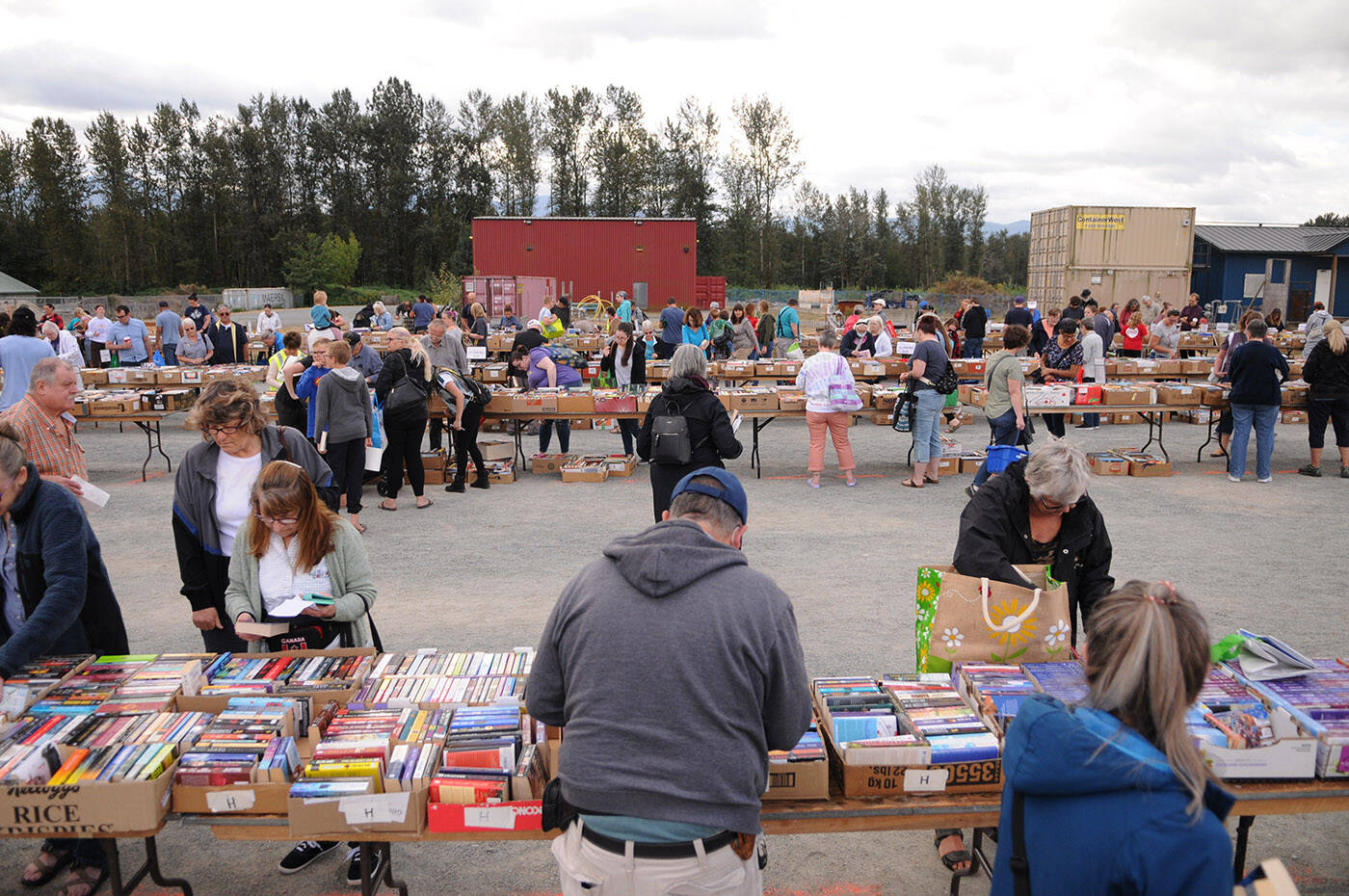 Outdoor book sale returns to Chilliwack in support of Rotary initiatives