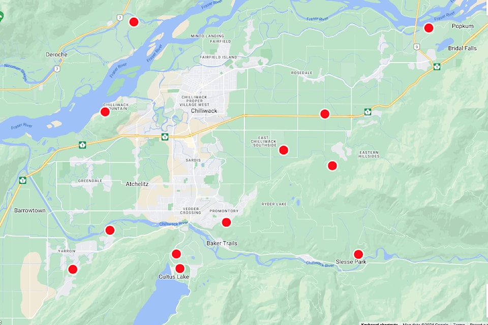 A windstorm caused havoc in the Lower Mainland on Nov. 4, with the storm hitting Chilliwack at about noon. 