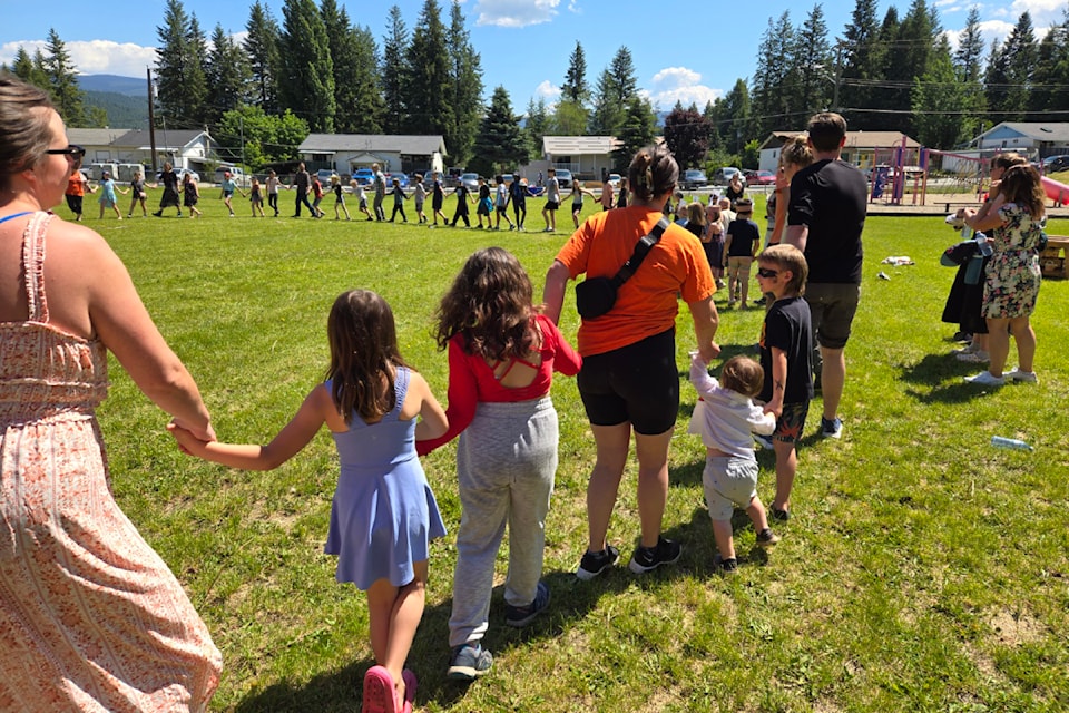 National Indigenous Peoples Day on June 21 was hosted by the North Thompson Aboriginal Cultural Centre Society in Clearwater. 
(Cindy Wilgosh/NTACCS)