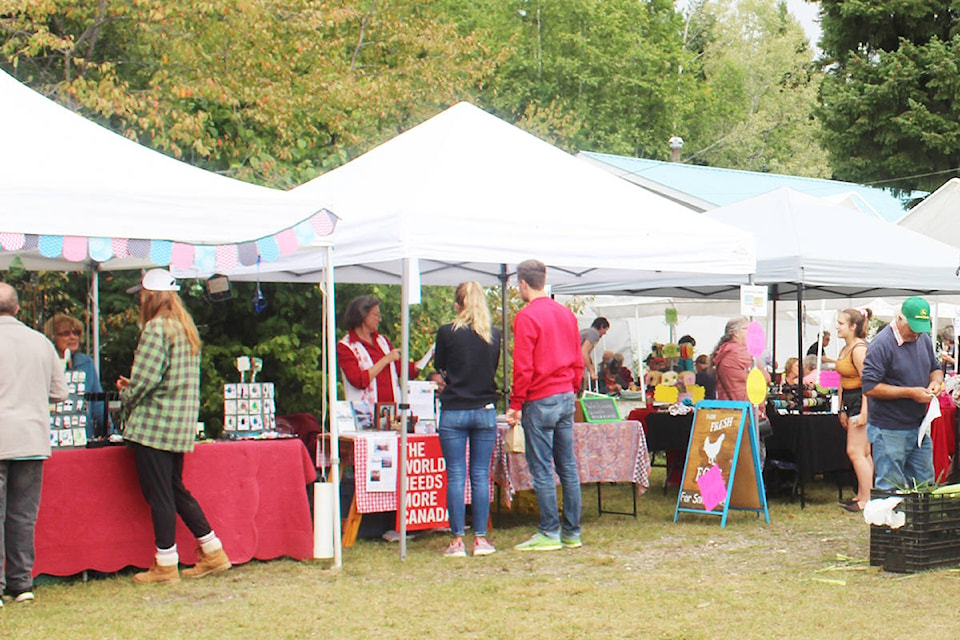 The Clearwater Farmers Market is facing challenges this year as non-food vendors won’t be able to set up shop at the events and the majority of current food vendors are heading into retirement. The Yellowhead Community Services Food Security program is working on solutions by encouraging residents to grow and sell at the markets. File photo