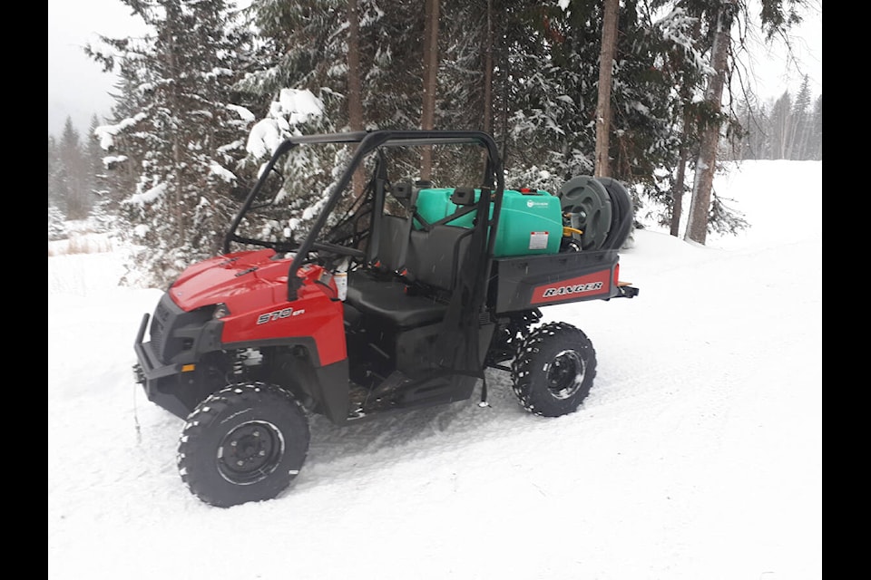 The Vavenby Volunteer Fire Department received a new 2021 Polaris Ranger 4x4 UTV, helping the team get to harder-to-reach areas faster. (Submitted photo)