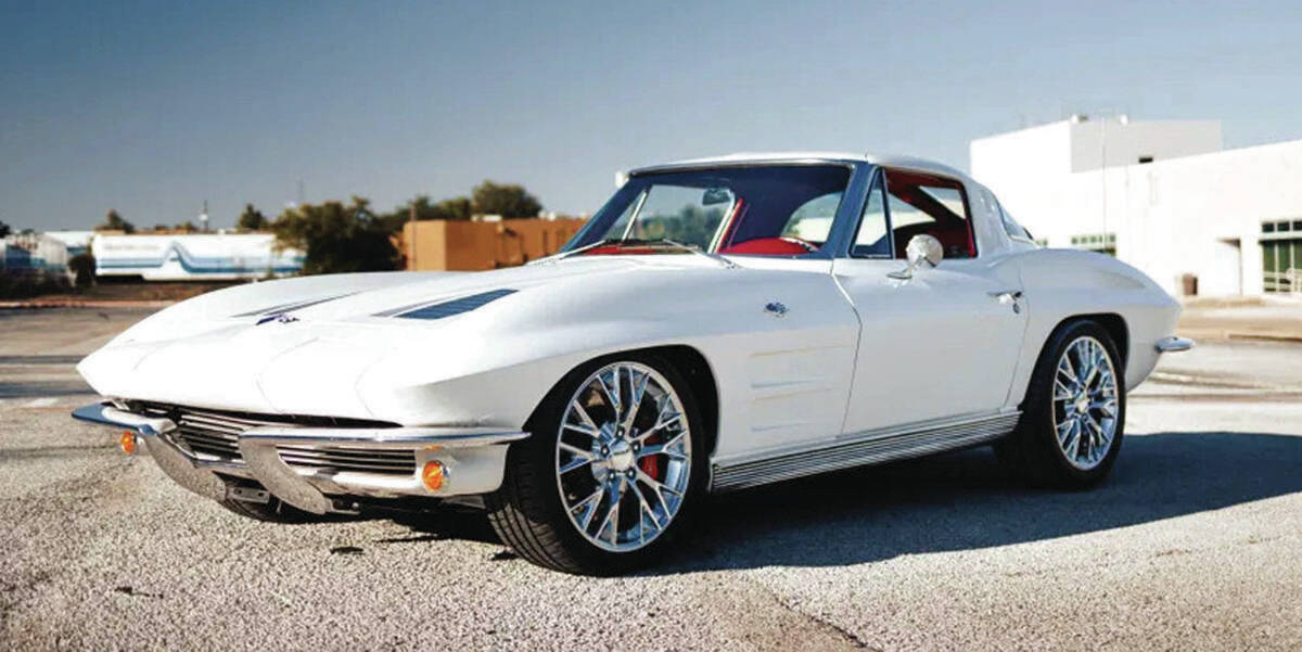 1963 Chevrolet Corvette Sting Ray, sold, US$316,000. Source: Bring a Trailer