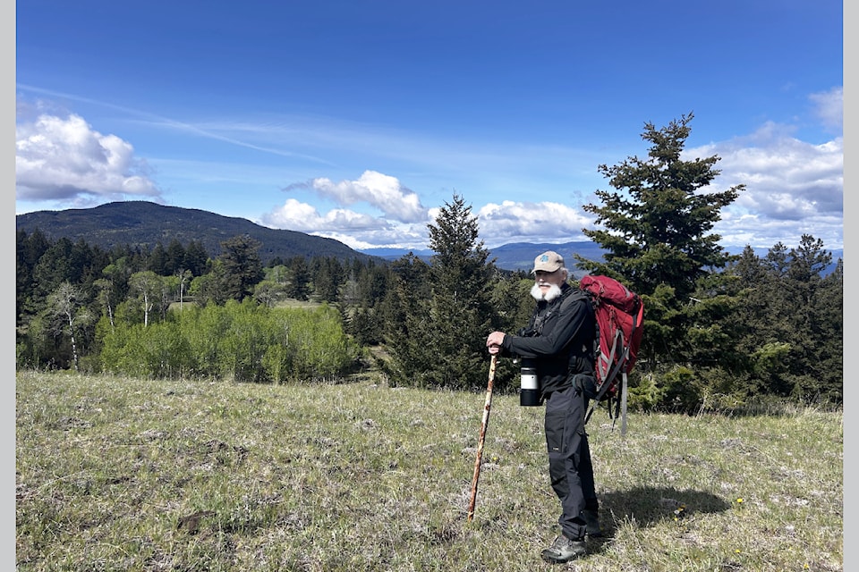 Naturalist, videographer, author Frank Ritcey will be hosting 'Hike for the Cure' in Wells Gray Park in August 2025 as he hikes for cancer research while battling prostate cancer. 