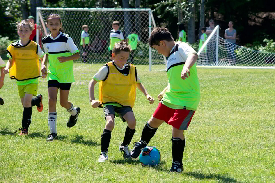 U10s ( From Left to Right): Ryan (Clearwater Rafters) Kenzie (Clearwater Bashers), James (Clearwater Rafters) William (Clearwater Bashers)