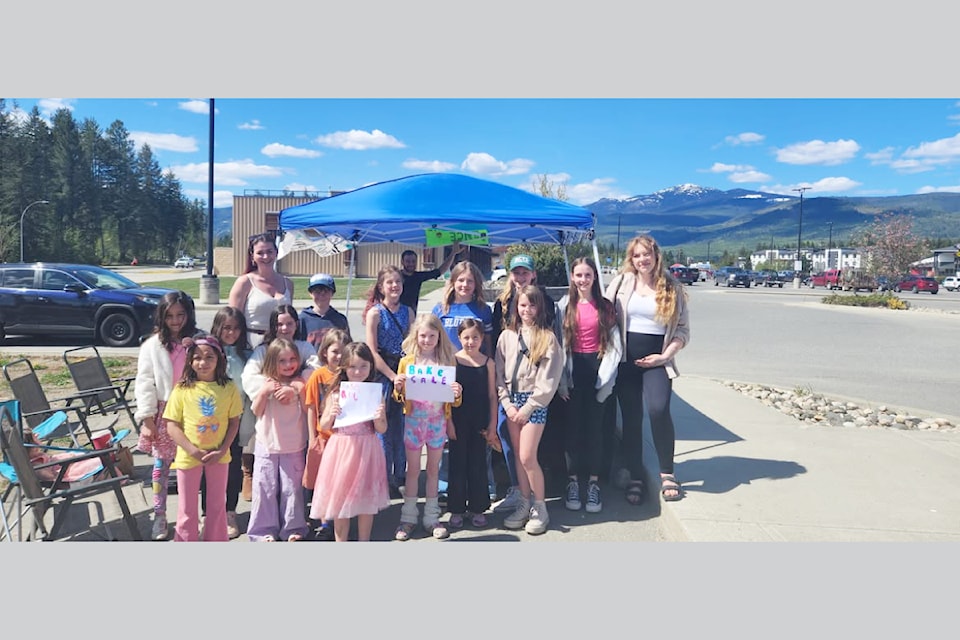 Rhythm & Shoes Dancery held a popular bake sale on Sunday April 27 at the Shopping Centre in Clearwater to raise funds for costumes for upcoming summer recitals. 