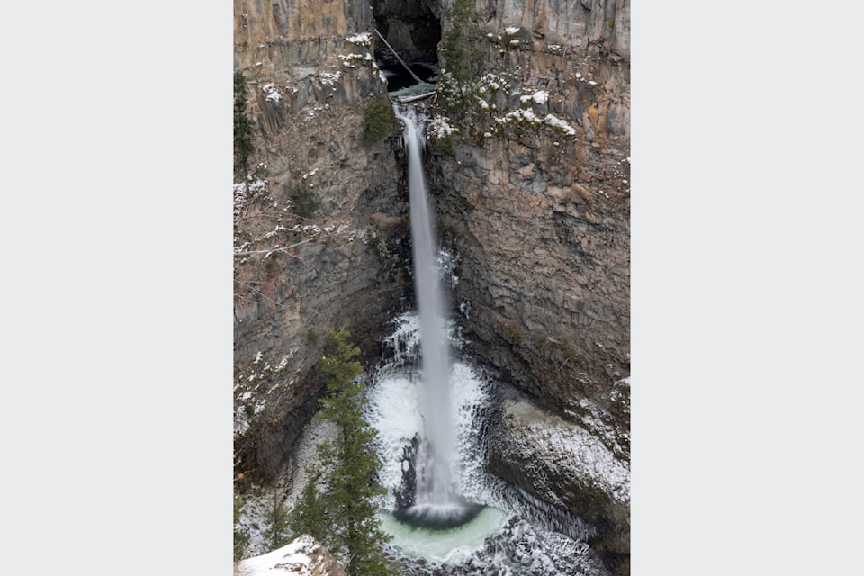 Nov. 25 a day adventure in Wells Gray Park with Cariboo photographer, Donna Marshall. 