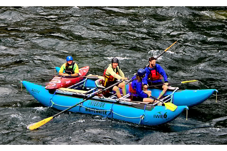 Interior Whitewater Expeditions on the Clearwater River on August 11, 2024. 