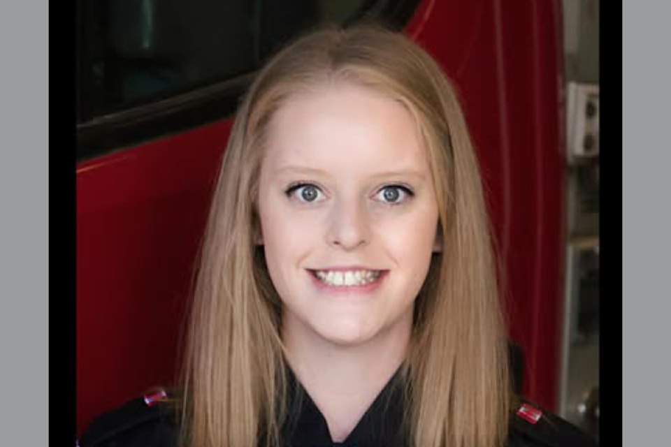 Barriere Fire Rescue chief, Alexis Hovenkamp. 