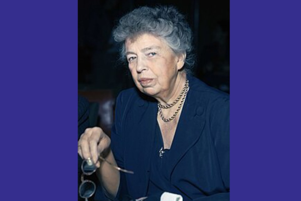 Eleanor Roosevelt - United Nations portrait, c. 1946