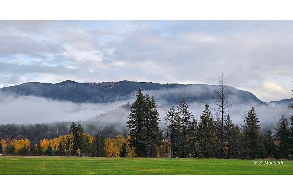 Oct. 20, 2024 - The beauty of fall in the North Thompson Valley. 