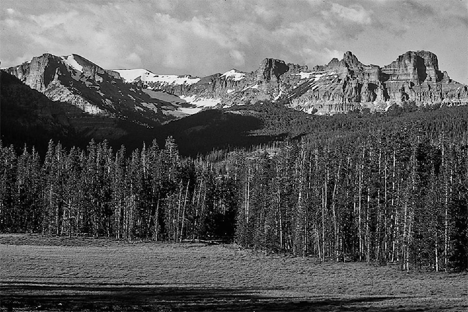The T Cross Ranch in Wyoming’s Teton Mountain range where John Enman and a friend traveled to from Kamloops, B.C., to attend a photography class put on by the University of the Wilderness in 1978.