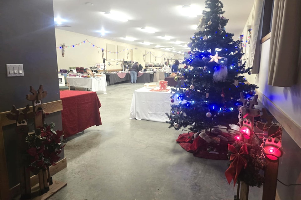 The annual Christmas Extravaganza hosted over 40 vendors, artisans, and crafters on Sunday Dec. 7 at the North Thompson Fall Fair Grounds Hall and Agriplex. 