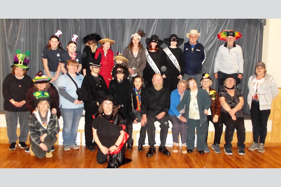The 6th annual Mad Hatter Tea Party was a huge success on Saturday March 8 at the Barriere Lions Hall. $510.00 raised will go to the Barriere Pathfinders and Rangers this year.