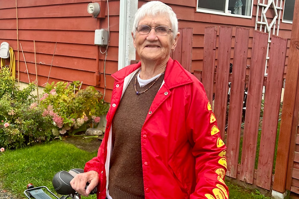 Clearwater resident and beloved icon, Jean Nelson recently won second place in cycling at 91 years young during the BC 55+ Games in Salmon Arm that took place Sept. 10 - 14.  Ride on Jean! We salute you! 