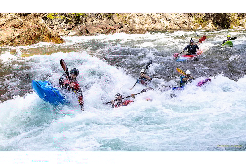 The Clearwater River offered thrills and skills tests to paddlers during the three-day Clearwater Kayak Festival that ran from Aug. 9–11. 