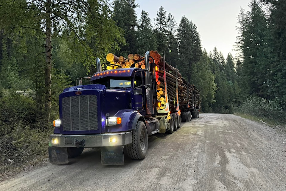 Logging truck driver Tyler Woykin reminds hunters, campers, recreation drivers about the rules on logging roads as hunting season starts. 
