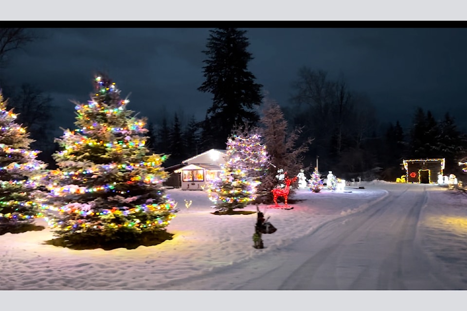 The Doull family of Clearwater are the winners of the first Twinkle Town Showdown. Sponsored by the Clearwater and District Chamber over the holidays, the contest was judged by local seniors who toured the light displays around Clearwater. 