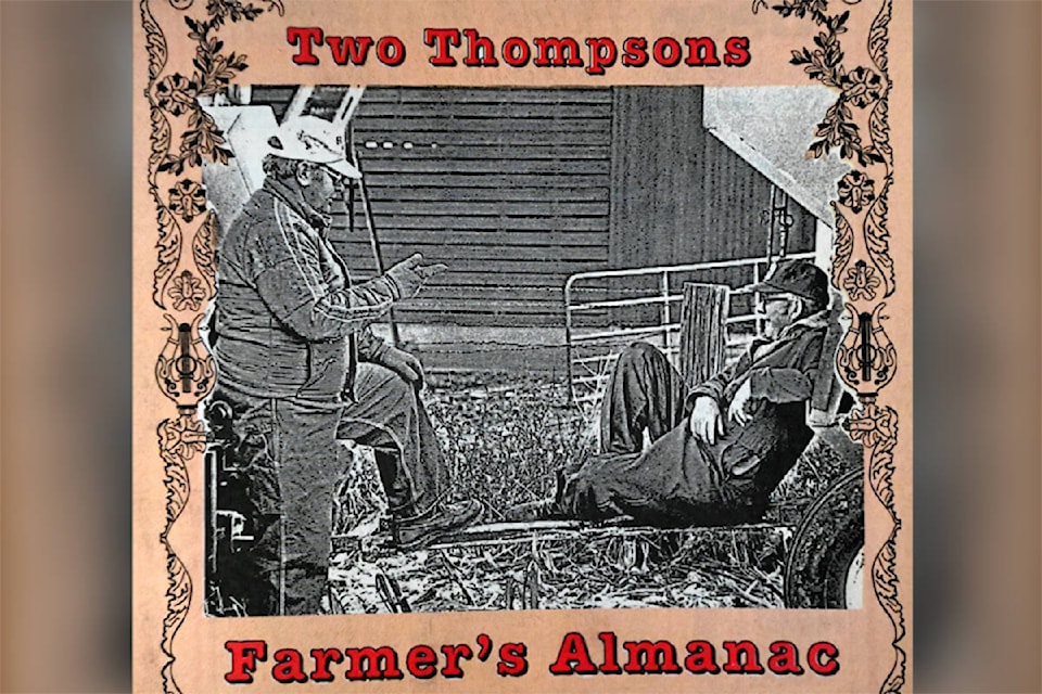 The Two Thompsons 1996 Farmer’s Almanac contained trivia, lore, advice and short stories. 